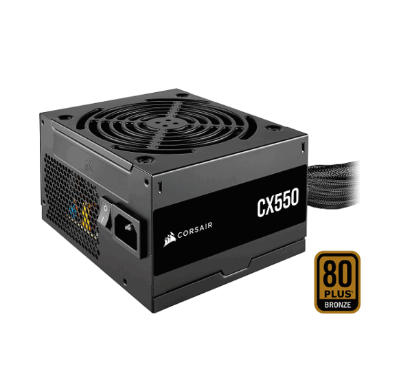 FUENTE CORSAIR CX550 550W 80 PLUS BRONZE