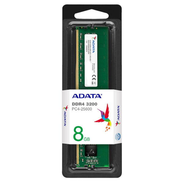 MEMORIA RAM DDR4 8GB ADATA 3200MHZ