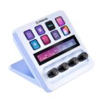 STREAM DECK+BLANCO 8 TECLAS 4 DIALES - Imagen 3