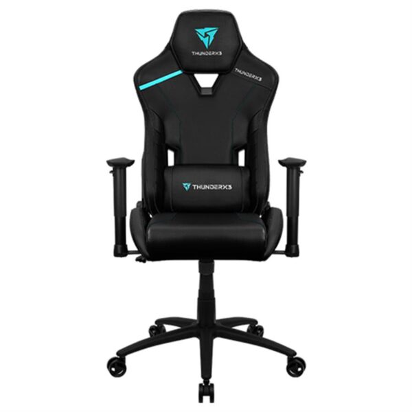 SILLA GAMER THUNDERX3 TC3 JET BLACK BY AEROCOOL