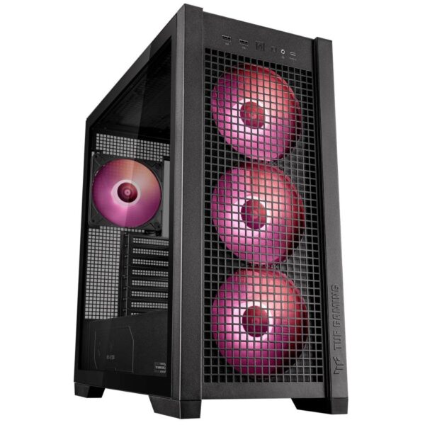 GABINETE GAMER ASUS GT302 TUF GAMING ARGB BLACK