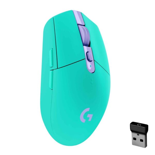 MOUSE LOGITECH G305 LIGHTSPEED WIRELESS MINT - Imagen 2