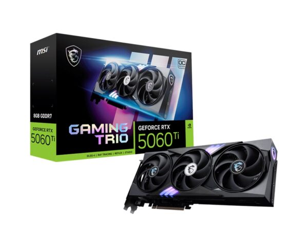 NVIDIA MSI GEFORCE RTX 5060 TI GAMING TRIO OC 8G