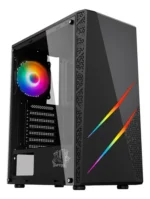 GABINETE BLAZE FORCE TG RAPTOR MID TOWER FAN X1 RGB - Imagen 3