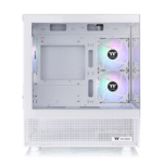GABINETE TT VIEW 170 MICRO TG x2 FAN ARGB x3 SNOW WHITE - Imagen 2