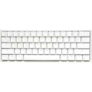 TECLADO GAMER DUCKY ONE 2 MINI RGB CHERRY MX BROWN DOUBLE-SHOT PBT MECANICO WHITE ISO ESPAÑOL