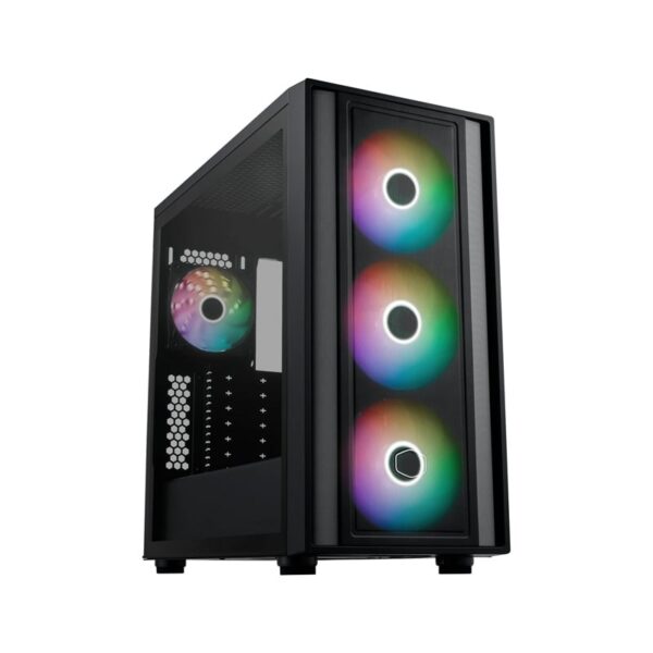 GABINETE COOLER MASTER MASTERBOX 600 BLACK S/FUENTE