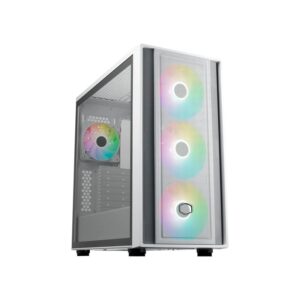 GABINETE COOLER MASTER MASTERBOX 600 WHITE S/FUENTE