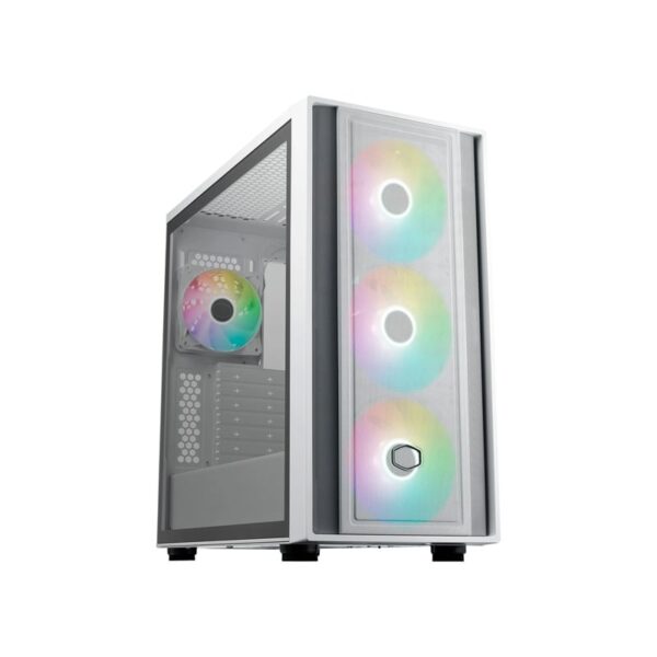 GABINETE COOLER MASTER MASTERBOX 600 WHITE S/FUENTE