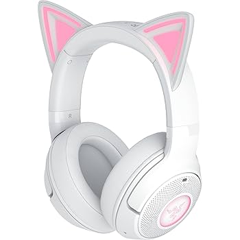 AURICULAR GAMER RAZER KRAKEN KITTY V2 WHITE BLUETOOTH RGB