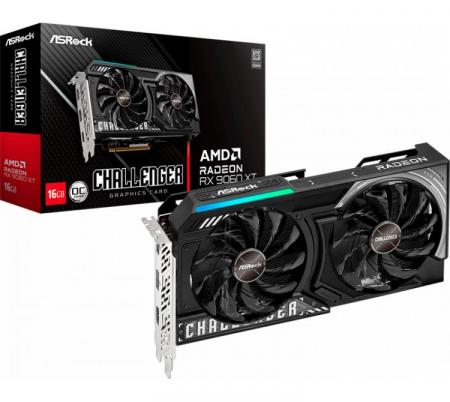 PLACA DE VIDEO ASROCK RX9060XT CL 16GO
