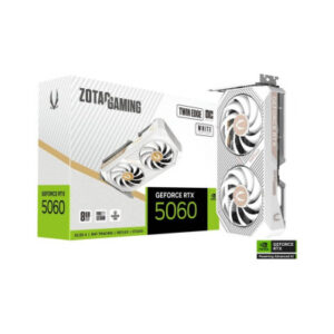 PLACA DE VIDEO ZOTAC RTX 5060 8GB TWIN EDGE OC WHITE