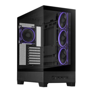 GABINETE ASUS A31 PLUS MID TOWER X4 COOLER ARGB TG BLACK