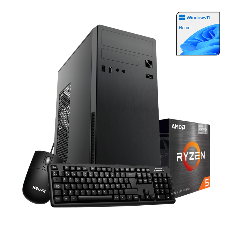PC KELIX AMD RYZEN 5-5600GT 16GB SSD M.2 512G WIN11