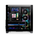 GABINETE THERMALTAKE VIEW 390 AIR BLACK TEMPERED GLASS - Imagen 4