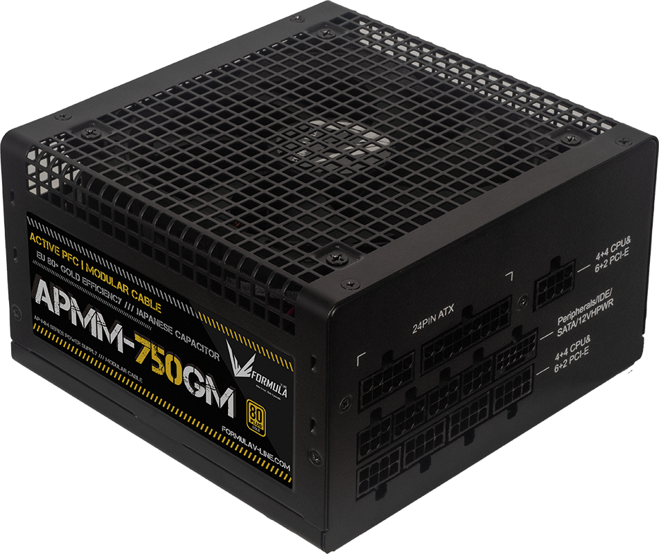 FUENTE FORMULA V LINE APMM-750GM 750W 80 PLUS GOLD FULL MODULAR