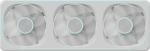 COOLER TRIPLE FAN FORMULA V LINE AIR FUSION 3 WHITE ARGB 360MM - Imagen 2