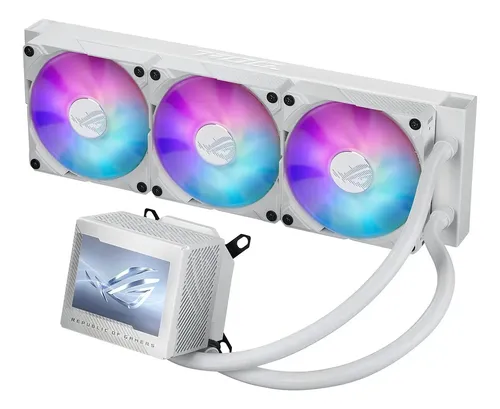COOLER ASUS ROG RYUJIN III 360 ARGB EXTREME WHITE WATER COOLER ASUS ROG RYUJIN III 360 ARGB EXTREME WHITE - Imagen 1