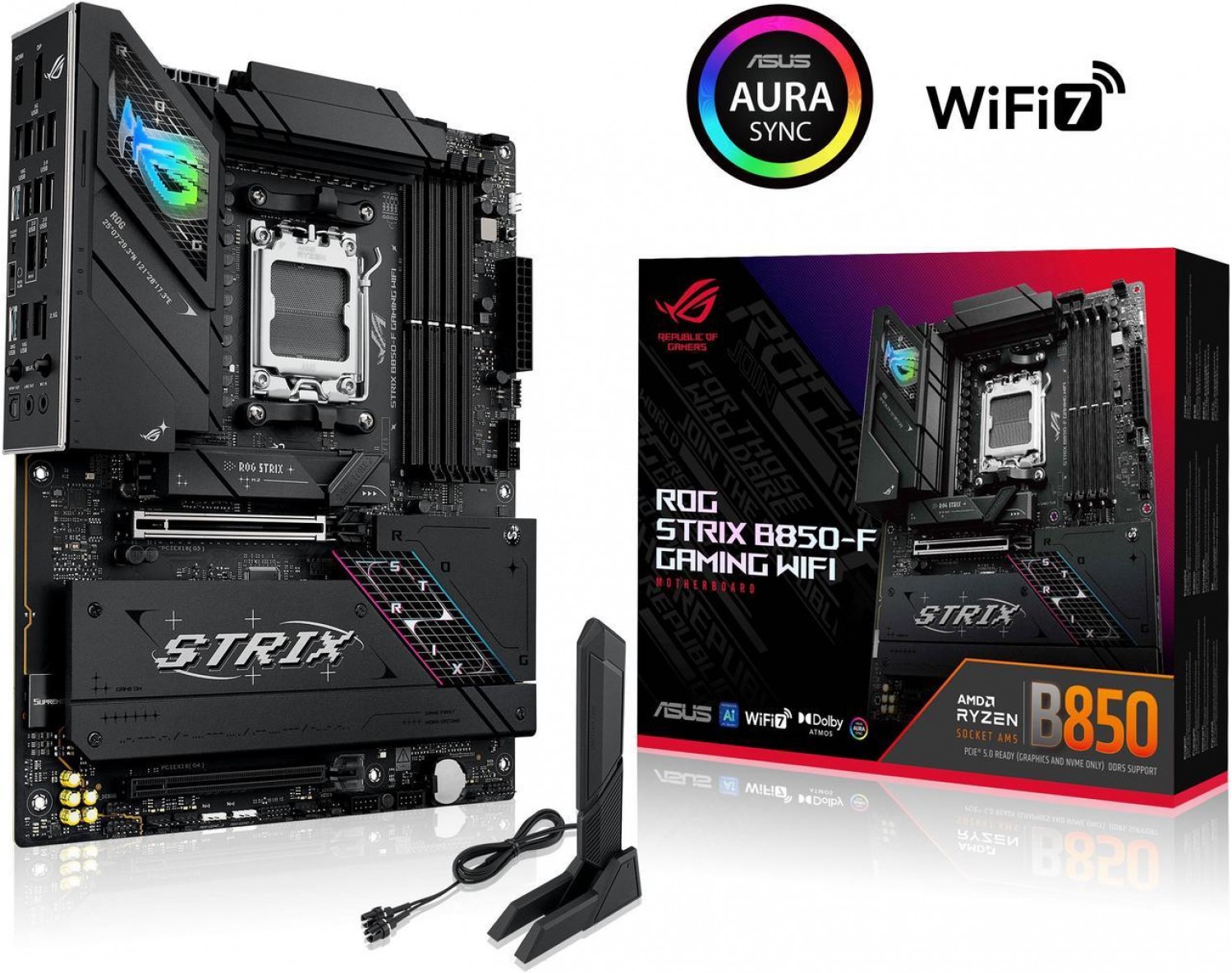 concepto-15929948 MOTHER ASUS (AM5) ROG STRIX B850-E GAMING WIFI - Imagen 1