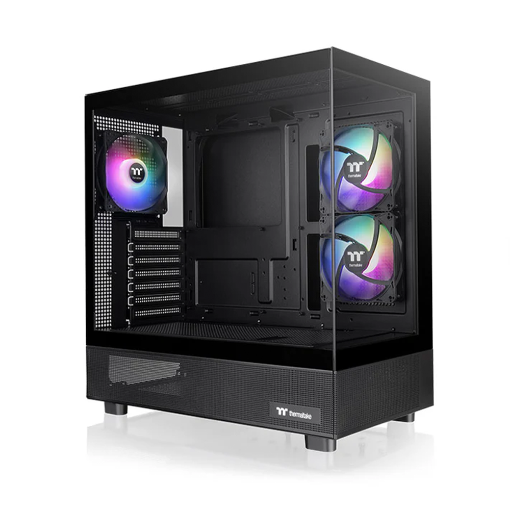 1724244994_1 GABINETE THERMALTAKE VIEW 270 PLUS TG BLACK ARGB - Imagen 1