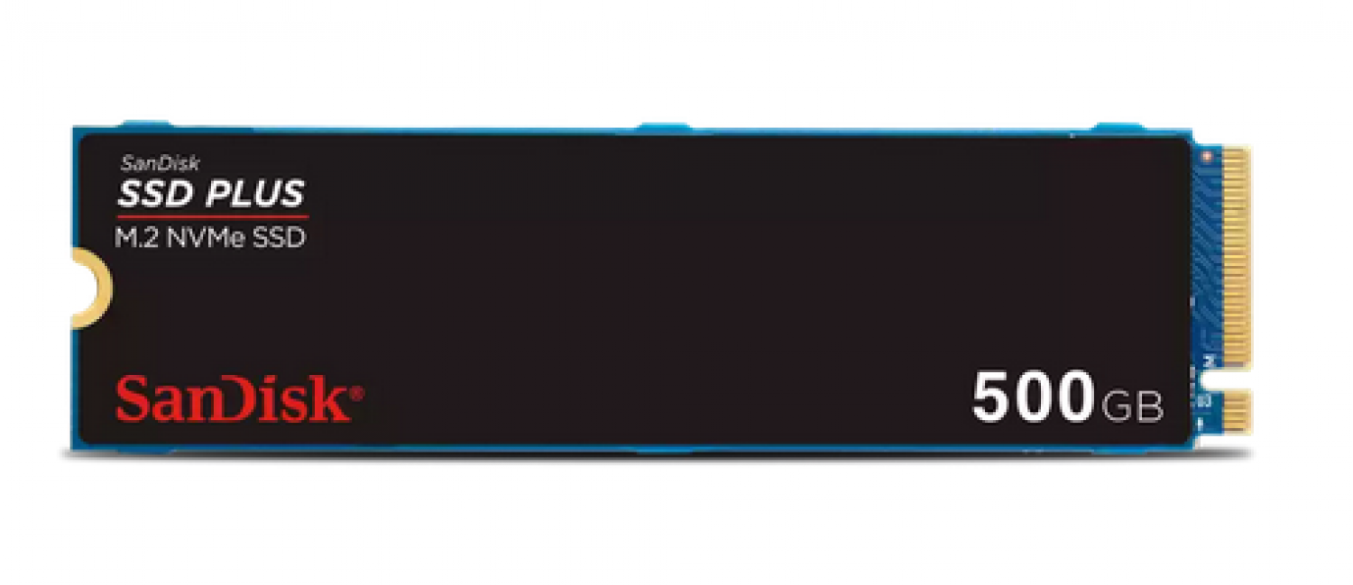DISCO SSD M.2 500GB SANDISK PLUS NVME DISCO SSD M.2 500GB SANDISK PLUS NVME - Imagen 1