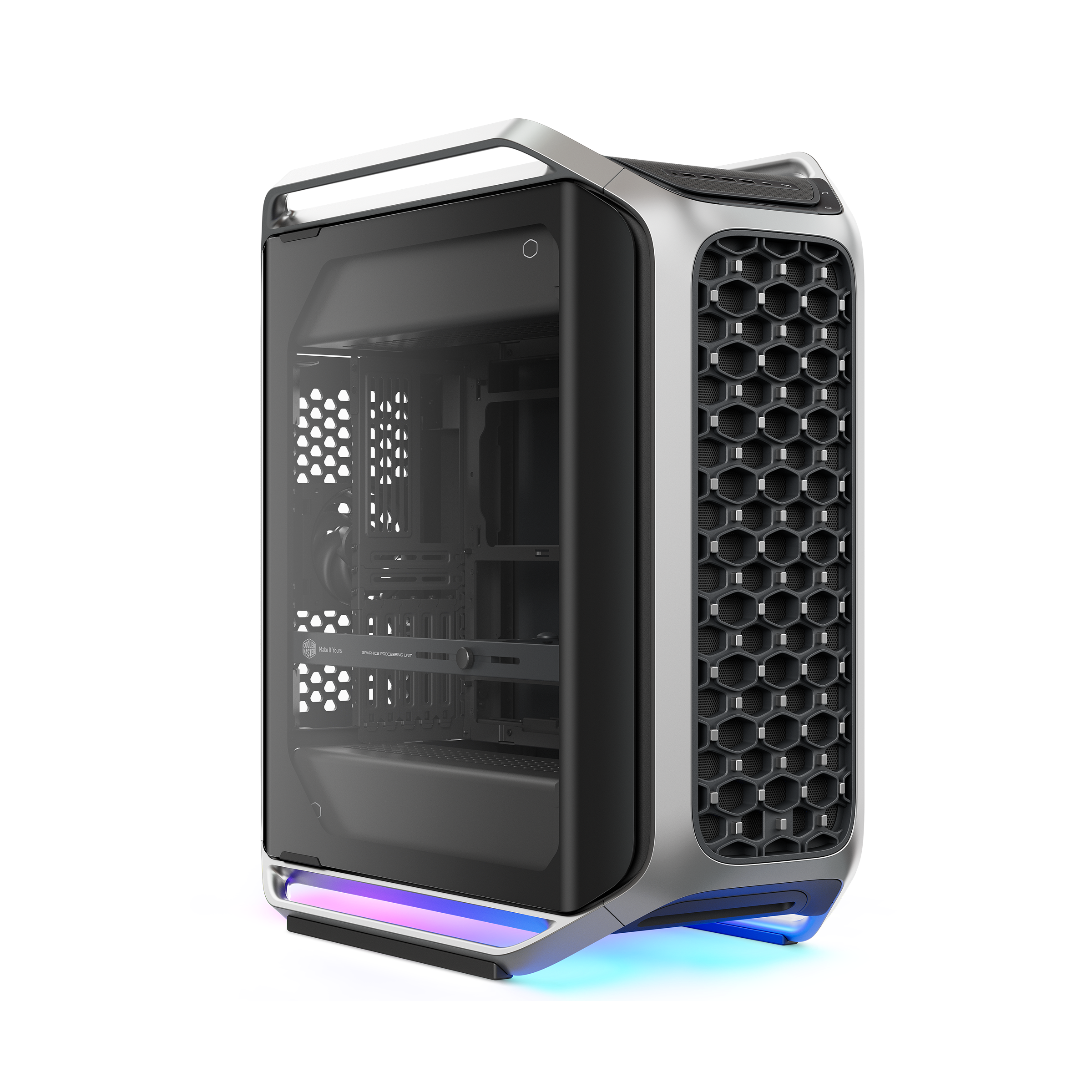 cosmos-alpha-sp GABINETE COOLER MASTER COSMOS ALPHA SILVER - Imagen 1