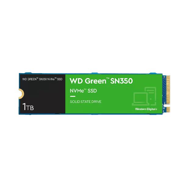 hd-ssd-1tb-wd-green-sn350-m2-nvme-gen3-2400mbs-2280-0 DISCO SSD M.2 1TB WD GREEN SN350 NVME - Imagen 1