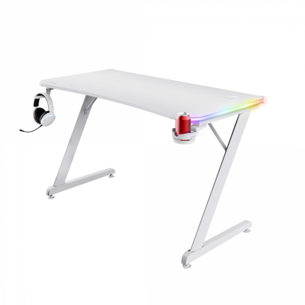 1000x1000_1 ESCRITORIO TRUST GXT709W LUMINUS RGB WHITE - Imagen 1