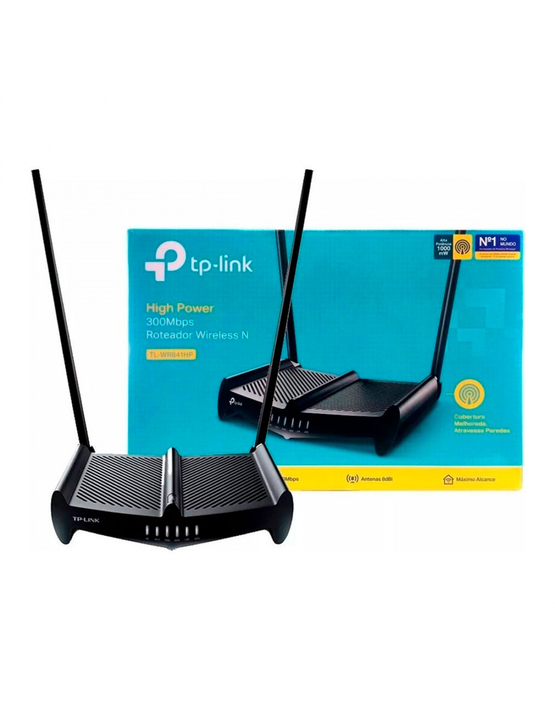 3354_xlarge ROUTER TP-LINK INALÁMBRICO DE ALTA POTENCIA DE 300MBPS - Imagen 1