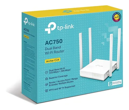 D_NQ_NP_638799-MLA91496358444_092025-O ROUTER TO-LINK WI-FI DE DOBLE BANDA AC750 - Imagen 1