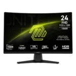 MONITOR MSI 24" 242C 180HZ FHD CURVO 1MS VA HDR