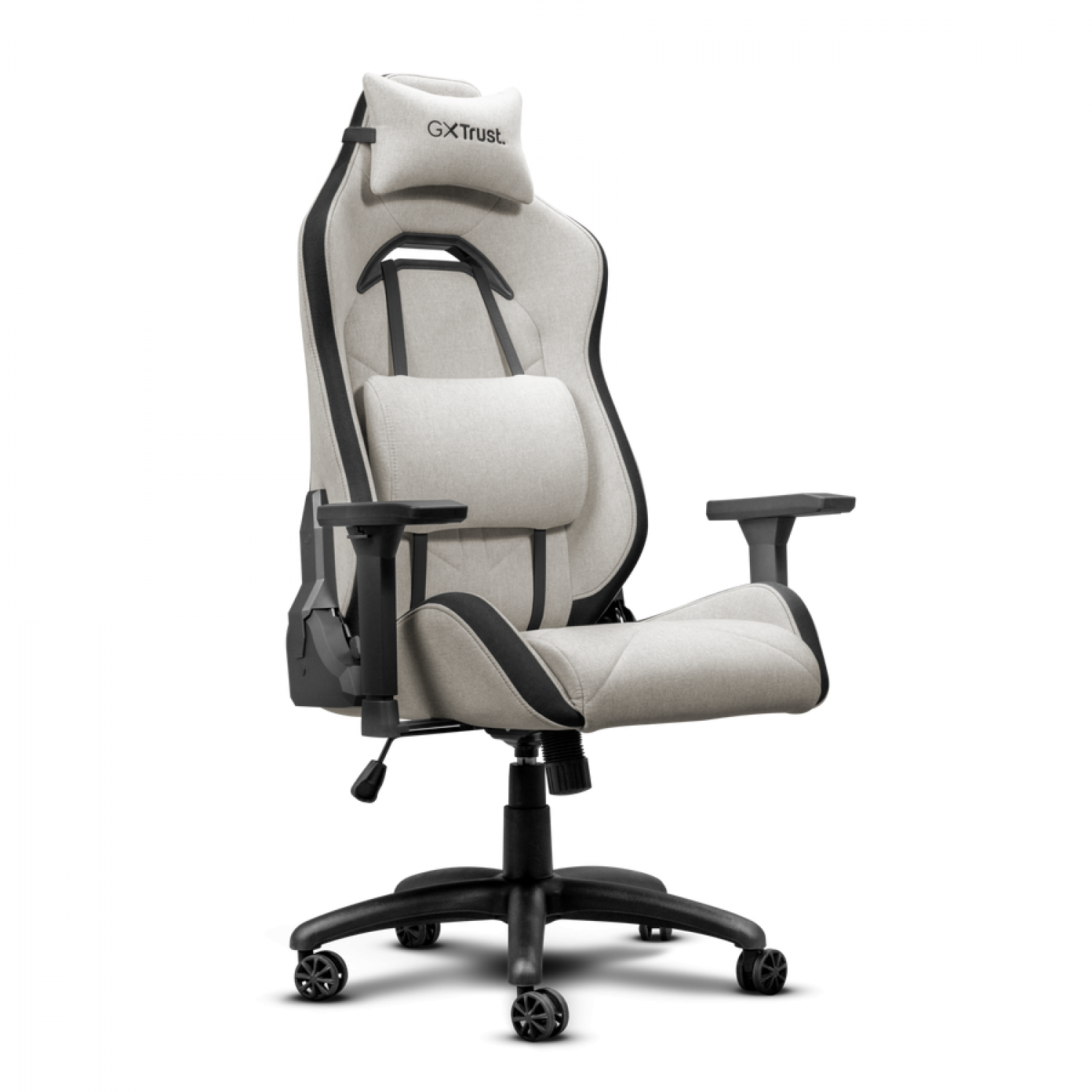 SILLA GAMER TRUST RUYA GXT723 FABRIC TELA BEIGE SILLA GAMER TRUST RUYA GXT723 FABRIC TELA BEIGE - Imagen 1