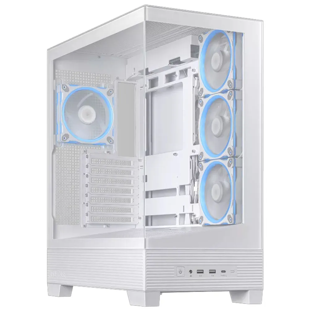 producto-foto-1365 GABINETE ASUS A31 PLUS MID TOWER X4 COOLER ARGB TG WHITE - Imagen 1