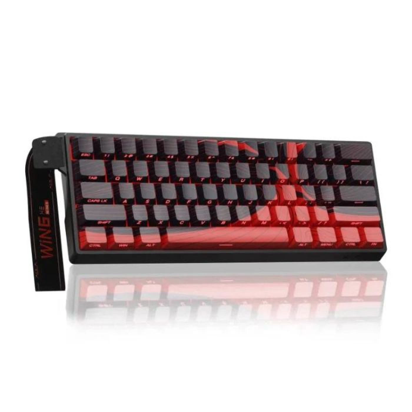 860f09f49967c8f35a2397951b82fe8d AULA WIN60HE MAX BLACK RED SWIRL - Imagen 1