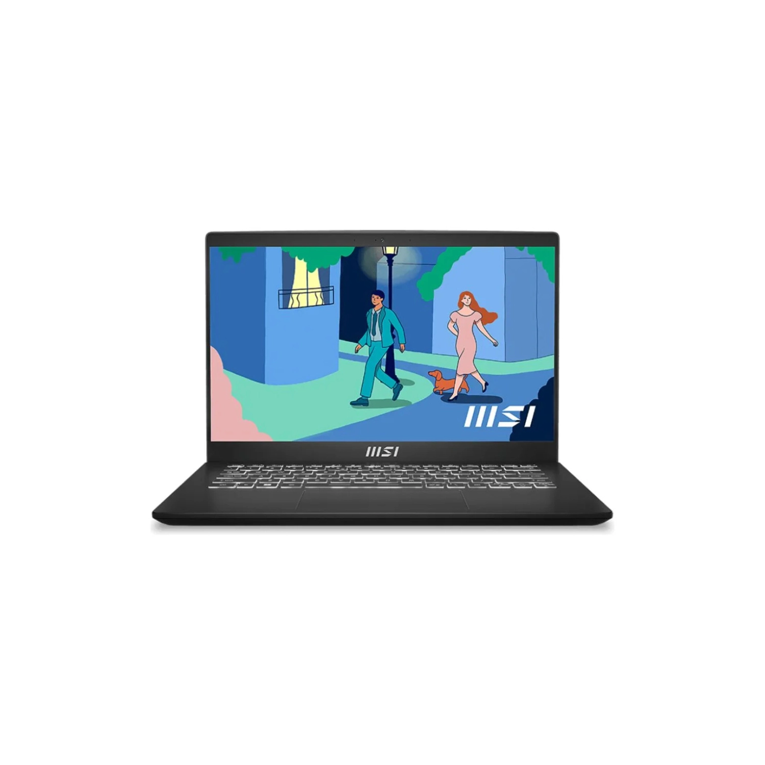8emFv_l NOTEBOOK MSI MODERN 14 H D2RMG INTEL CORE 7 240H 14" 16GB DDR4 (2 X8GB) 512GB NVME W11 HOME - Imagen 1