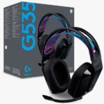 AURICULAR WIR C/MICROFONO LOGITECH G535 BLACK - Imagen 2