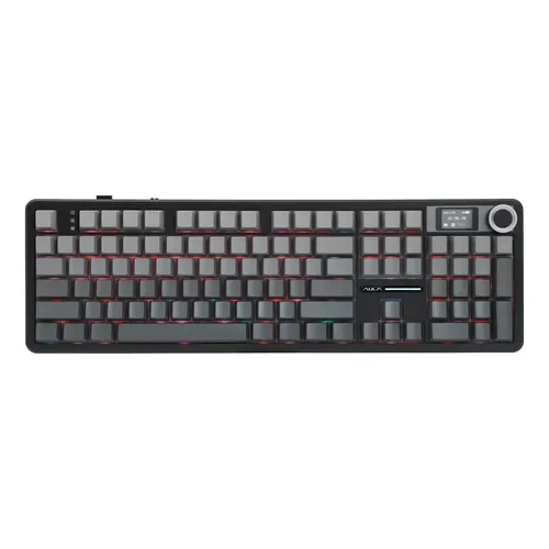D_Q_NP_756067-MLA100560478764_122025-O TECLADO AULA F108 PRO BLACK DEGRADE WIRELESS - Imagen 1