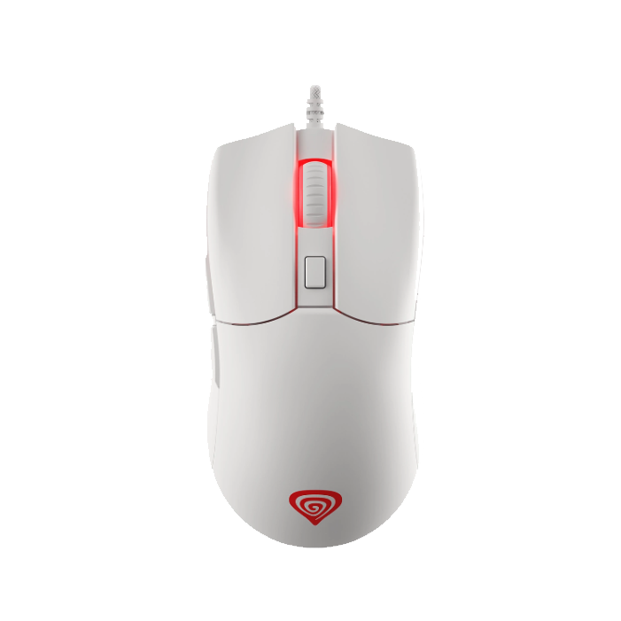MOUSE-GENESIS-KRYPTON-750-RGB-WHITE-ULTRA-LIVIANO MOUSE GENESIS KRYPTON 750 - Imagen 1