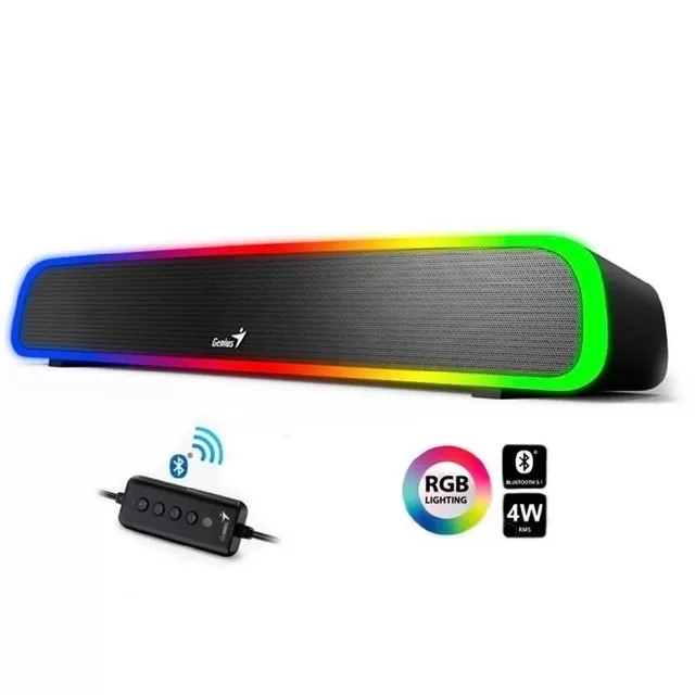 PAR019-jpg PARLANTE GENIUS SOUNDBAR 200 USB BLACK BT - Imagen 1