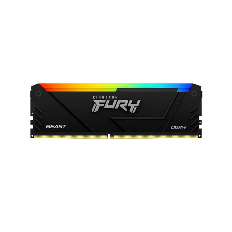 KF432C16BB2A-32_800 MEMORIA PC FURY DDR4 32GB 3200MHZ BEAST RGB NEGRA - Imagen 1