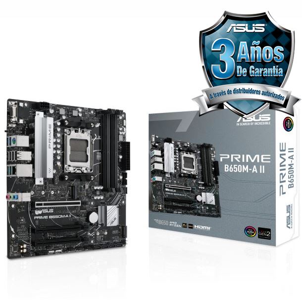 PRIME B650M-A II MOTHER ASUS (AM5) PRIME B650M-A II - Imagen 1
