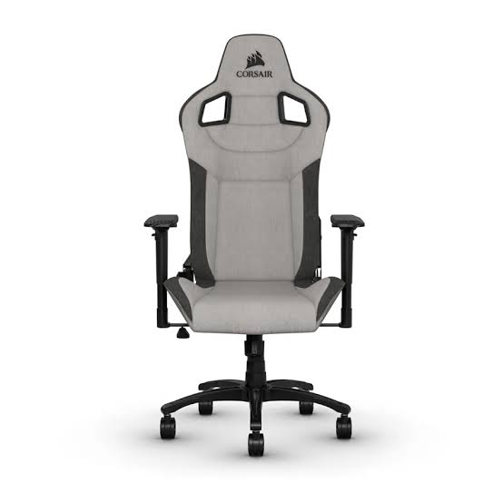 images (19) SILLA GAMER CORSAIR T3 RUSH GREY/CHARCOA - Imagen 1