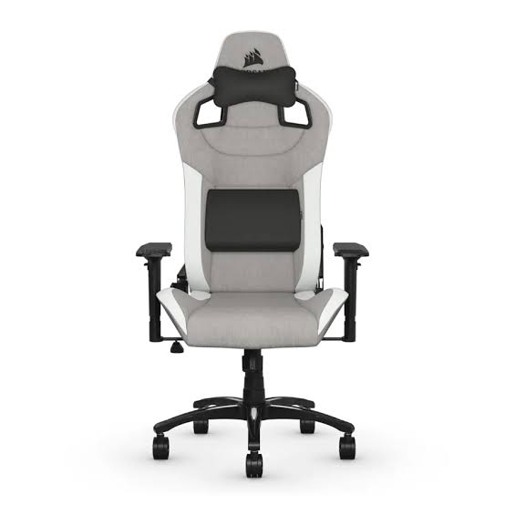 images (20) SILLA GAMER CORSAIR T3 RUSH GREY / WHITE - Imagen 1