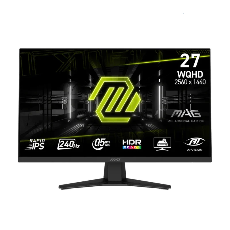 000000000041863011060artic--49- MONITOR GAMER MSI 27" MAG 274QF QHD RAPID IPS 240HZ 0.5MS FLAT 2XHDMI + 1XDP - Imagen 1