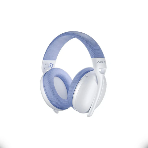 133386-50a402ee23a515086e17823259231904-480-0 AULA S6 AZUL BLANCO AURICULAR INALAMBRICO USB BLUETOOTH NEGRO - Imagen 1