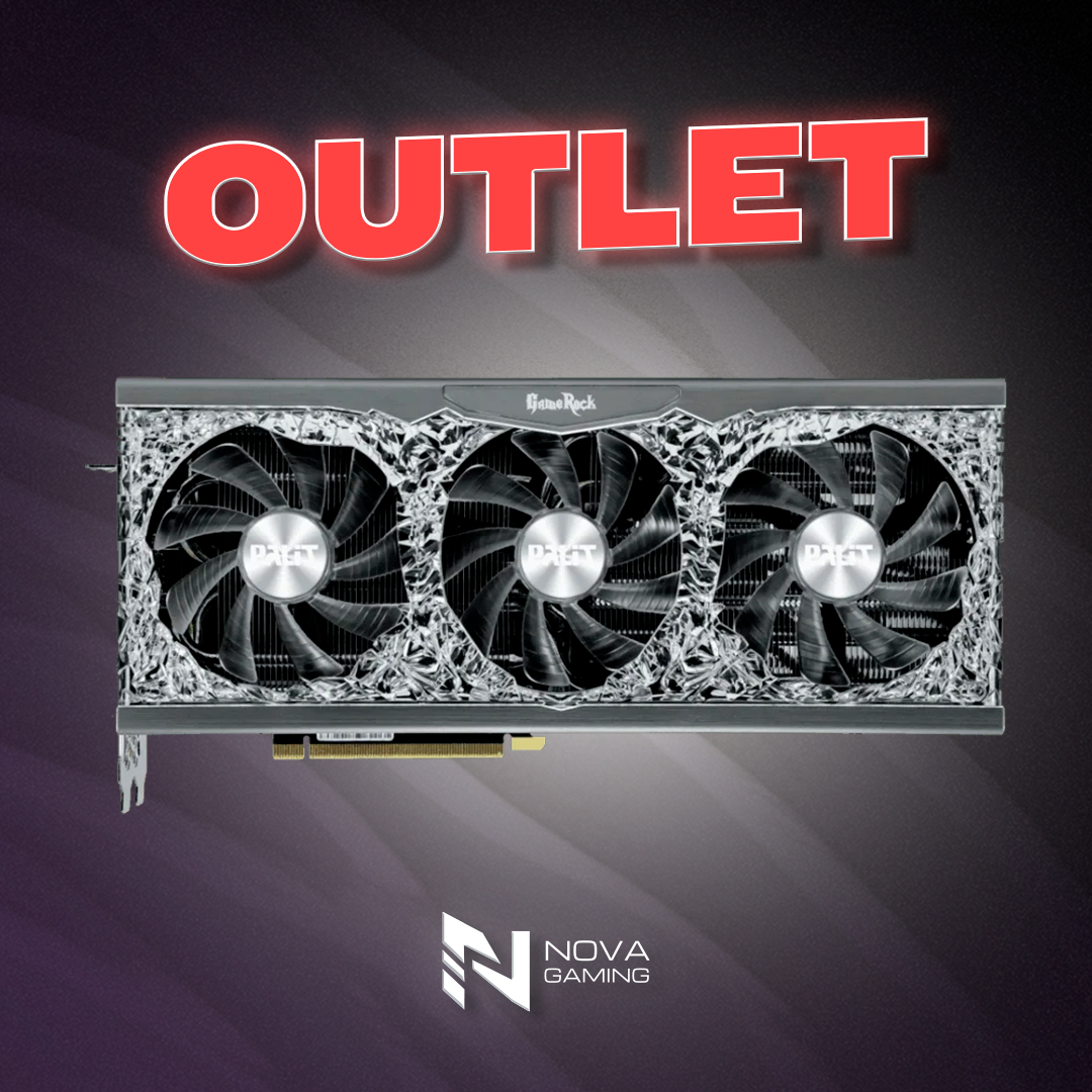 34- RTX 3070 8GB PALLIT GAME ROCK SIN CAJA RTX 3080 10GB GAME ROCK PALLIT SIN CAJA - Imagen 1