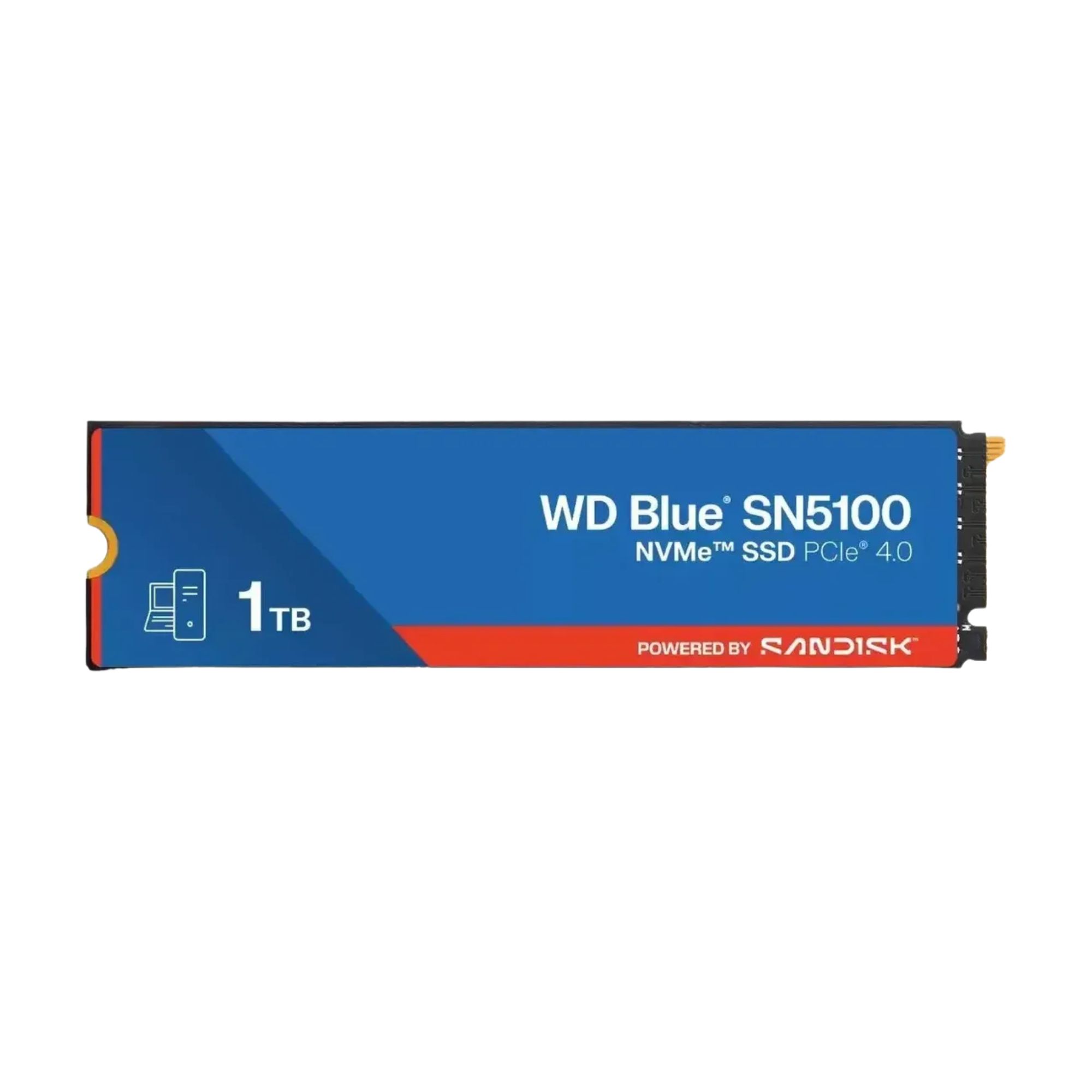 DISCO SSD 1TB M.2 WD BLUE SN5100 NVME DISCO SSD 1TB M.2 WD BLUE SN5100 NVME Gen 4.0 - Imagen 1