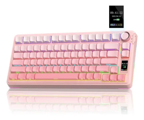 D_NQ_NP_921437-MLA100575992902_122025-O AULA S75 PRO PINK WHITE DEGRADÉ WIR 75% RGB SW STAR VECTOR TECLADO - Imagen 1