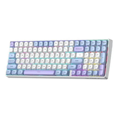 D_Q_NP_757113-CBT110852794967_042026-O AULA S100 PRO WHITE BLUE PURPLE SW RED WIRELESS 95% RGB RAINBOW - Imagen 1