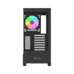Gabinete TT View 290 TG ARGB Mid-Tower Black - Imagen 4